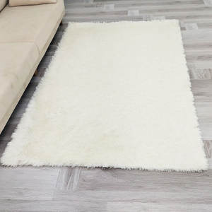 Tapis à poils longs, accessoire de prière en feutre, à bords longs, moquette de salon, en velours musulman - Product Image 4