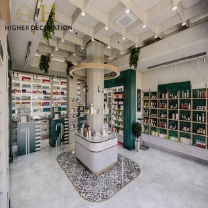Meubles d'intérieur de <span class=keywords><strong>pharmacie</strong></span>, présentoir en <span class=keywords><strong>bois</strong></span> pour produits capillaires, vitrine commerciale pour <span class=keywords><strong>pharmacie</strong></span> - Product Image 1