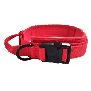 Collar de Perro de Nailon y Algodón de Alta Calidad, Resistente al Desgaste, Personalizable, Ajustable, Collar Táctico para Entrenamiento de Perros al Aire Libre - Product Image 2