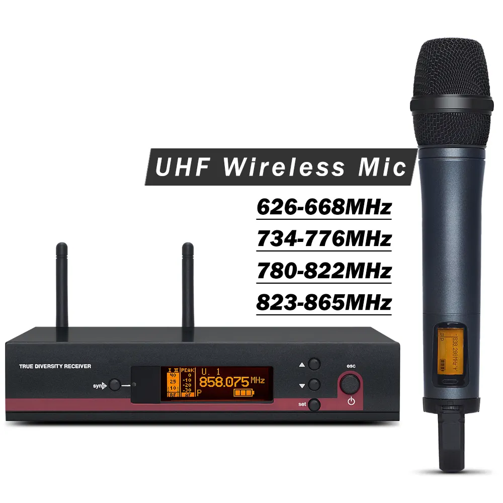 Высококачественный микрофон ew 135g3 UHF, истинное разнообразие, Беспроводная микрофонная система, микрофон в ew135g3, микрофон для sennheiser, беспроводной микрофон