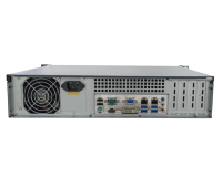 Ordinateur embarqué en rack 2U HVAEIPC |   Serveur IPC Linux Haute Performance I3/i5 128 Go RAM SSD 32 Go RS232 BT Logiciel de Renommage 4G