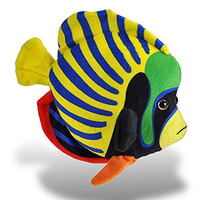 Jouets en peluche de poisson-clown doux de 10 pouces pour enfants, cadeau, poisson-clown en peluche, animal marin en peluche, jouets oreiller, poisson-clown en peluche personnalisé