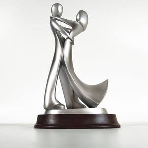 Résine Abstraite Dame Statue Ballerine Figurine Danseuse Ornements - Product Image 5