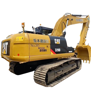 Excavadora sobre orugas Caterpillar CAT 320D de segunda mano de bajo precio, excelente rendimiento, bajas horas de trabajo a la venta en Shanghái - Product Image 1