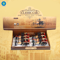 Yicheng Classic 1886, Juego de 6 Autos de Juguete de Aleación Vintage de 2022, Autos a Escala de Metal Fundido a Presión, Low Rider