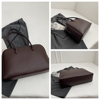 Sac à main Boston vintage de luxe sur mesure, grande capacité, sac à bandoulière tendance grande capacité