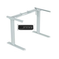 Bureau de jeu électrique intelligent Yazhi en acier au carbone à moteur unique, extensible et pliable, avec dissipation thermique