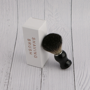 D813 caliente vender barber barba brocha de afeitar con mango de madera para hombre brocha de afeitar de tejón - Product Image 2