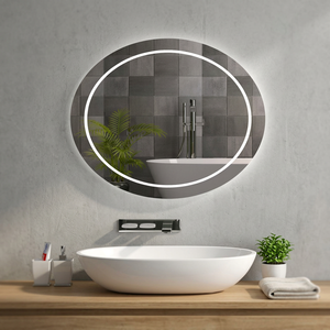 Espejo LED de Pared Minimalista sin Marco para Baño, Maquillaje y Dormitorio - Product Image 3