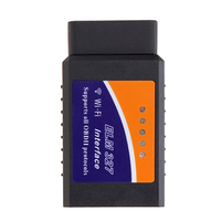 Herramienta de diagnóstico de coche, accesorio ELM327 V1.5 OBD2, WIFI, escáner Epistar chip ELM 327 OBD para Android /IOS, lector de código