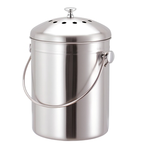 Poubelle à <span class=keywords><strong>compost</strong></span> <span class=keywords><strong>Bokashi</strong></span> en acier inoxydable pour jardin extérieur - Product Image 5