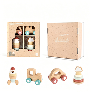 Juego de Sonajeros de Madera Orff al por Mayor, Instrumento de Percusión, Campana de Mano, Juguete Musical Educativo para Niños - Product Image 4