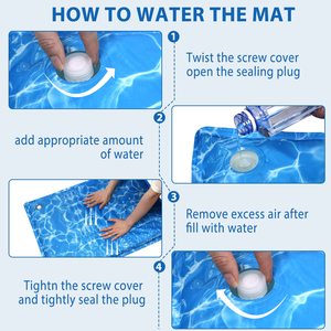 Langlebige Recycling-Wasser injektion Machen Sie Hund Cool Mat Pet <span class=keywords><strong>Cooling</strong></span> Sleep <span class=keywords><strong>Pad</strong></span> Coole Bett matten für große Hunde Katzen - Product Image 4