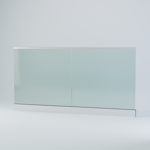 Profil en aluminium en forme de L Garde-corps à base en L Garde-corps en verre sans cadre Système de balustrade à profilé en <span class=keywords><strong>U</strong></span> Garde-corps en verre en L - Product Image 6