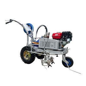 La machine de marquage routier de pulvérisation à froid marque uniformément les espaces de stationnement et les routes - Product Image 1