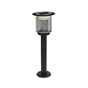 Lámpara Solar Antimosquitos para Exteriores, Impermeable, Trampa Eléctrica para Insectos, para Jardín y Patio, de Acero Inoxidable Negro - Product Image 4