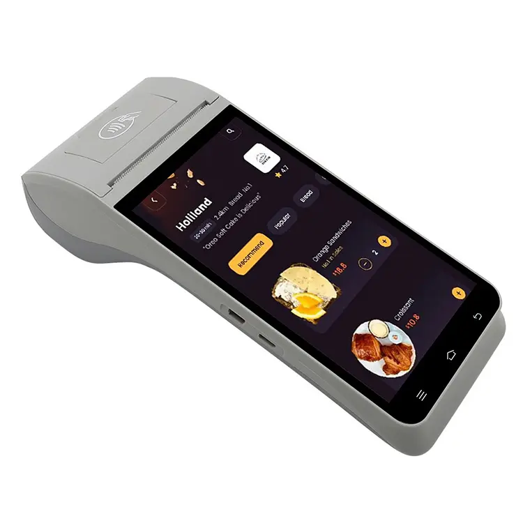 Máy In Vé Xe Buýt Màn Hình Cảm Ứng Đầu Cuối Z91 Android POS Hàng Mới Về Hệ Thống Pos, Máy Quét Mã Vạch Và Đầu Đọc NFC
