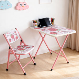<span class=keywords><strong>โต๊ะ</strong></span>เรียนพับได้แบบพกพา <span class=keywords><strong>ลาย</strong></span><span class=keywords><strong>การ์ตูน</strong></span> ชุดโต๊ะและเก้าอี้อเนกประสงค์ ชุดโต๊ะและเก้าอี้พับได้ ทนทาน - Product Image 3
