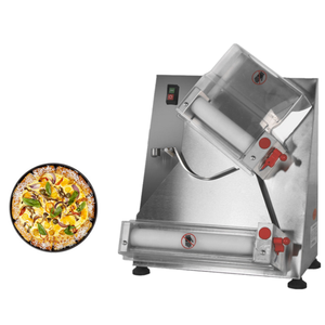 16-Inch Automatic Electric Pizza Dough Press & Roller Making Machine Commercial Bakery <b>Equipment</b> for Use - Product Image 2