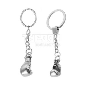 Porte-clés de mini gants de boxe imprimé de logo personnalisé Porte-clés de mini gants de boxe en cuir à vendre - Product Image 6