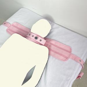 Rosa cuello Bondage Correa arnés dormitorio BDSM sexo Kit cuello restricción cinturón gargantilla <span class=keywords><strong>Collar</strong></span> cama lazos adultos accesorios de moda - Product Image 1