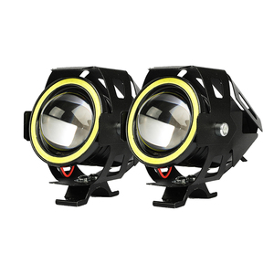 Lámpara LED <span class=keywords><strong>U7</strong></span> de 125W para Motocicletas, Interruptor Universal, Ojos de Ángel, Ojos de Demonio, Faro Delantero, Luz Antiniebla, Sistema de Iluminación para Motocicletas - Product Image 2
