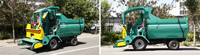Nouvelle machine de nettoyage de fumier de vache pour ferme, collecteur de fumier diesel pour étable