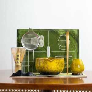 Service à thé en céramique de vente chaude ensemble de <span class=keywords><strong>Matcha</strong></span>, bol de <span class=keywords><strong>Matcha</strong></span> avec entrée d'eau, support d'agitateur de <span class=keywords><strong>Matcha</strong></span>, ensemble de <span class=keywords><strong>Matcha</strong></span> fait main - Product Image 2