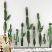 Plantes Tropicales Artificielles Succulentes Grande Décoration Intérieure et Extérieure Cactus Artificiel