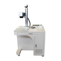 Machine de marquage au laser à fibre de 50 watts, imprimante de fabrication d'étiquettes, machine de projection de photos personnalisées, machine à collier