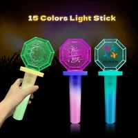Barra Luminosa LED Octogonal Recargable Innovadora 2026 |   Control Remoto por Aplicación |   Luz LED para Fanáticos de Conciertos, Armybomb, BtsLightstick