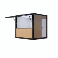 Skyacross - Café mobile en conteneur préfabriqué avec panneaux sandwich, design moderne et installation facile