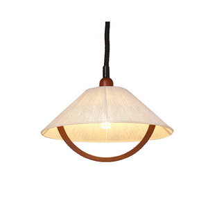 โคมไฟระย้าสไตล์วบิซาบิญี่ปุ่น ทำจากไม้เนื้อแข็ง แนวเรโทร สำหรับห้องรับประทานอาหาร สีครีมฝรั่งเศส วินเทจ เหมาะสำหรับห้องทำงาน ห้องนั่งเล่น - Product Image 4