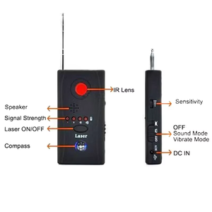 CC308 + <span class=keywords><strong>Mini</strong></span> voiture portable GPS Wifi Caméra de suivi du signal de téléphone portable Détecteur de caméra cachée Détecteur - Product Image 4