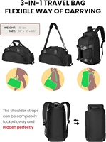 Sacs de sport unisexes personnalisés pour enfants avec compartiment à chaussures, sac de danse, sac de voyage pour le sport, cadeaux d'anniversaire