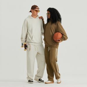 เสื้อฮู้ดผ้าเทอร์รี่คอตตอนแท้ 330 กรัม สไตล์อเมริกันเรโทร แขนแร็กแลน ทรงหลวม ไหล่ตก แฟชั่นยูนิเซ็กส์ - Product Image 1