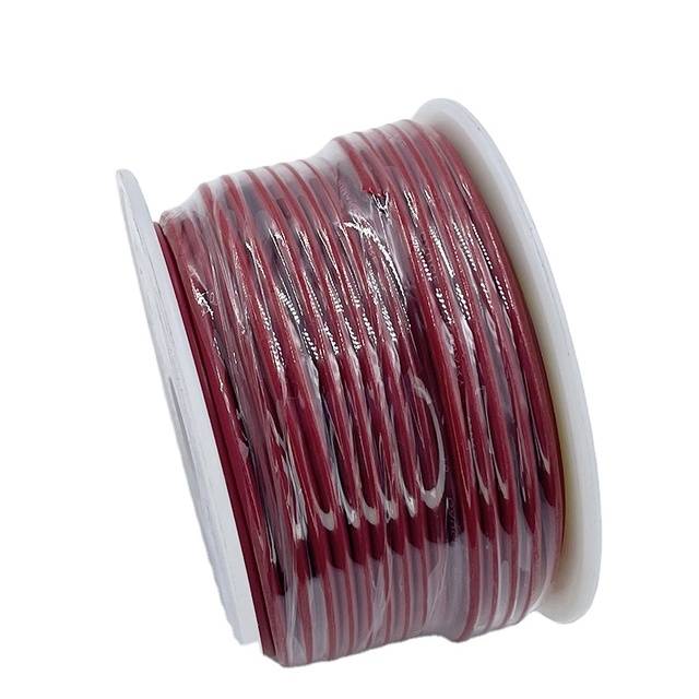 16 AWG Gauge 100 Feet (30.48meters) Small Spool Single Core Electric Wire Low Voltage Primary Automotive Wire Black or Red