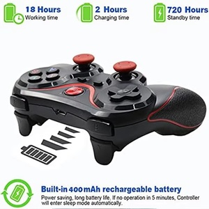 Control Inalámbrico X3 para Juegos, Joystick, Gamepad, para Tabletas Android, PC, Teléfono Móvil, <span class=keywords><strong>con</strong></span> Soporte - Product Image 6