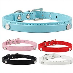 Fashionable Durable <strong>PU</strong> Solid Rivet <strong>Dog</strong> Collar with Personalized Retractable Soft Training <strong>Leash</strong>-Soulwin Brand Shandong Origin - Product Image 4