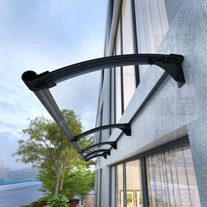 Mái nhựa trong suốt tán policarbonato cửa sổ 80*100cm mái hiên polycarbon cửa sổ dù để che nắng cho ngôi nhà - Product Image 3