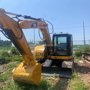 Mini-pelleteuse d'occasion d'origine japonaise 308c 8 tonnes avec moteur, boîte de vitesses, pompe, roulement et inspection vidéo fournie - Product Image 2