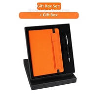 Ensembles de boîtes-cadeaux de cahier d'affaires de grande classe en vente chaude bloc-notes de réunion logo personnalisé
