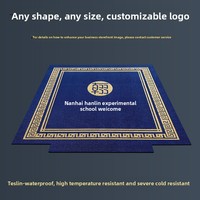 Tapis de sol sur mesure en PVC Textilène antidérapant et écologique, directement de l'usine, pour ascenseurs commerciaux