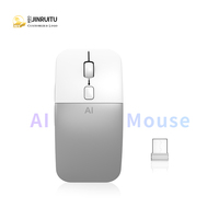 Nouvelle Souris Intelligente AI avec Reconnaissance Vocale Sans Fil USB, Recherche par Commande Vocale et Traduction en 116 Langues
