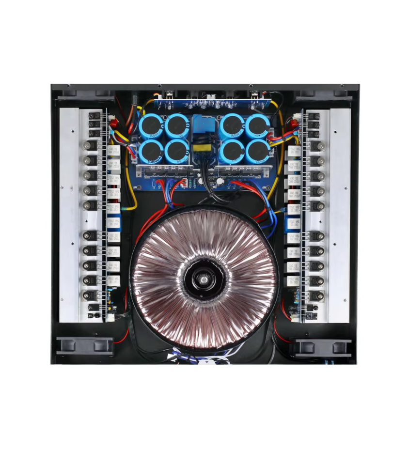2U Professional Hi-Fi Digital Class D Power Amplifier with Metal ...