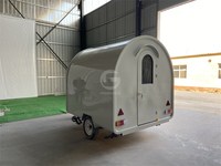 2024 Multifonctionnel Double Éviers Street Mobile Food Coffee Van prix du chariot de nourriture et four de boulangerie avec des Machines de restauration rapide