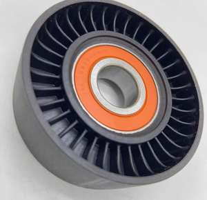 Cocok untuk Audi A4 A5 A6 A7 A8 D5 Q5 Q7 Q8 Volkswagen Touareg Generator katrol panduan roda Idler Tensioner roda 06M903341D - Product Image 5