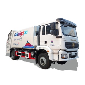 Shacman <span class=keywords><strong>14cbm</strong></span> rác compactor xe tải 4x2 rác Bộ Sưu Tập Xe tải rác để bán - Product Image 2