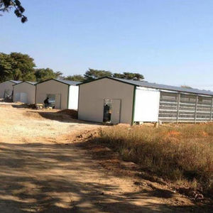 2024 nouvelle Structure en acier léger préfabriqué bâtiment de ferme personnalisé poulet canard volaille maison bâtiment - Product Image 1