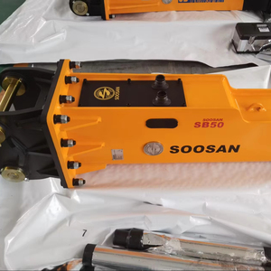 For SB50 Box Type Hydraulic Breaker Core with 100mm Chisel for Construction Machinery for 11-16 Ton Excavators - Product Image 1